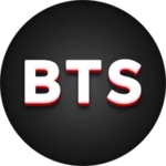 bangtan boys lyrics android application logo